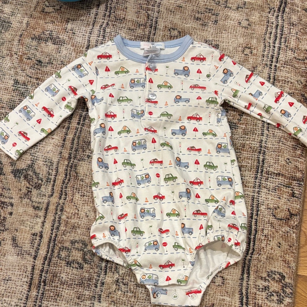 Kids Car Print Bodysuit